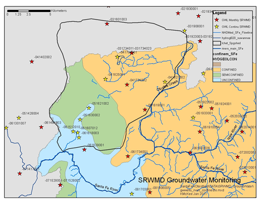 SRWMD Groundwater Monitoring